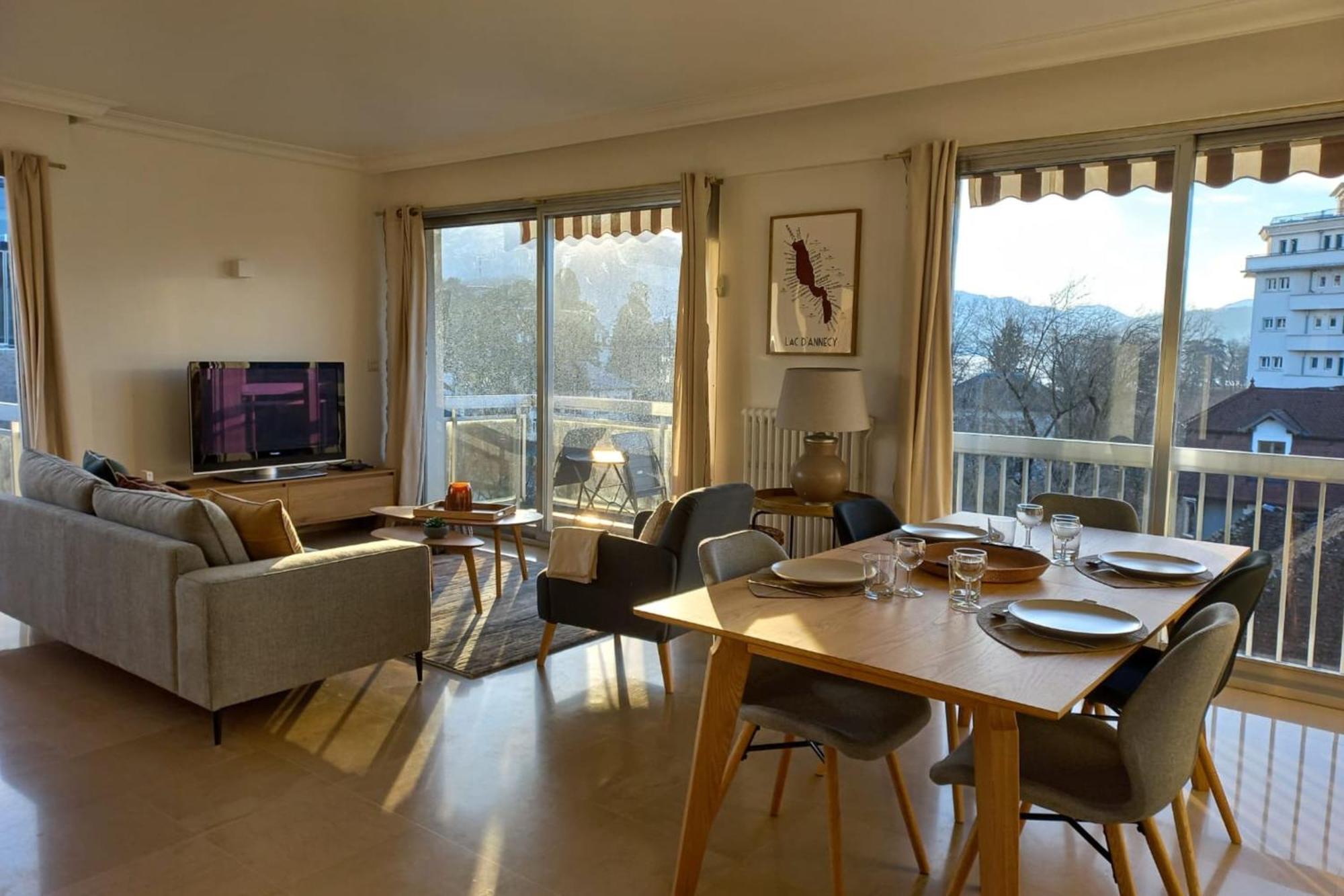 Tournette-Comfortable And Quiet Luxury Apartment Аннесі Екстер'єр фото